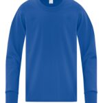 ATC™ EVERYDAY COTTON LONG SLEEVE YOUTH TEE - Royal - XS