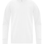 ATC™ EVERYDAY COTTON LONG SLEEVE YOUTH TEE - White - S