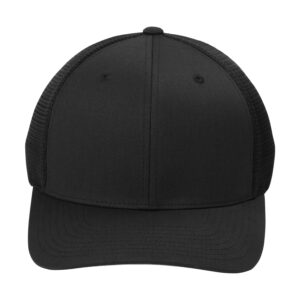 ATC™ FLEXFIT 110® MESH BACK CAP - Black/Black - OSFA