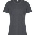ATC™ EVERYDAY RING SPUN COTTON LADIES' TEE - Dark Heather Grey** - 3XL