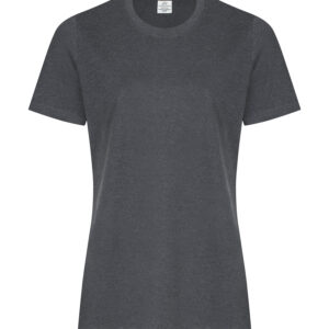 ATC™ EVERYDAY RING SPUN COTTON LADIES' TEE - Dark Heather Grey** - 2XL