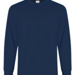ATC™ EVERYDAY RING SPUN COTTON LONG SLEEVE TEE - Navy - S