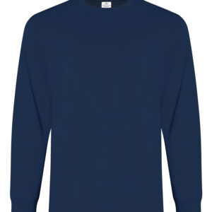 ATC™ EVERYDAY RING SPUN COTTON LONG SLEEVE TEE - Navy - 2XL