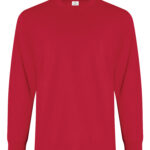 ATC™ EVERYDAY RING SPUN COTTON LONG SLEEVE TEE - Red - 3XL