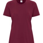 ATC™ PRO SPUN® LADIES' TEE - Maroon - 2XL