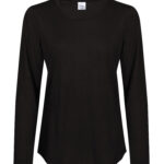 ATC™ PRO SPUN® LONG SLEEVE LADIES’ TEE - Black - XL
