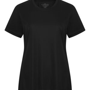 ATC ESSENTIAL® PERFORMANCE LADIES' TEE - Black - 2XL