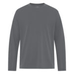 ATC ESSENTIAL® PERFORMANCE LONG SLEEVE YOUTH TEE - Coal Grey - L