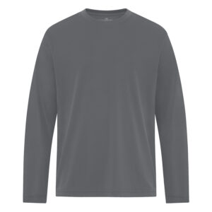 ATC ESSENTIAL® PERFORMANCE LONG SLEEVE YOUTH TEE - Coal Grey - L