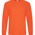 ATC™ EVERYDAY COTTON BLEND LONG SLEEVE TEE - Orange - L