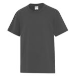 ATC™ EVERYDAY COTTON BLEND YOUTH TEE - Charcoal - XS