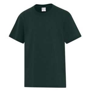 ATC™ EVERYDAY COTTON BLEND YOUTH TEE - Dark Green - L