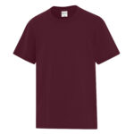 ATC™ EVERYDAY COTTON BLEND YOUTH TEE - Maroon - XS
