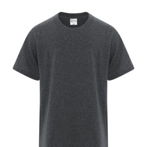 ATC™ EVERYDAY COTTON BLEND YOUTH TEE - Dark Heather Grey - L