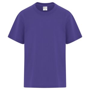 ATC™ EVERYDAY COTTON BLEND YOUTH TEE - Purple - L
