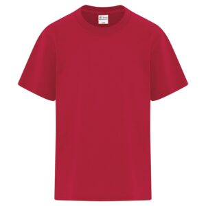 ATC™ EVERYDAY COTTON BLEND YOUTH TEE - Red - L