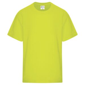ATC™ EVERYDAY COTTON BLEND YOUTH TEE - Safety Green - L