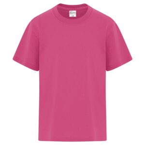 ATC™ EVERYDAY COTTON BLEND YOUTH TEE - Sangria - L