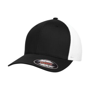 ATC™ FLEXFIT® TRUCKER MESH - Black/White - L/XL