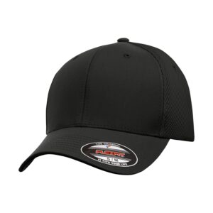 ATC™ FLEXFIT® ULTRAFIBRE & AIRMESH CAP - Black/Black - L/XL