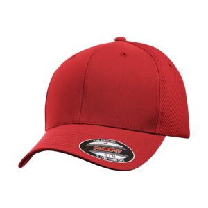 ATC™ FLEXFIT® ULTRAFIBRE & AIRMESH CAP - Red/Red - L/XL