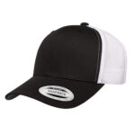 ATC™ YUPOONG® YP CLASSICS® RETRO TRUCKER CAP - Black/White - OSFA