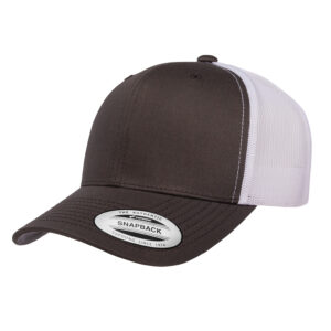 ATC™ YUPOONG® YP CLASSICS® RETRO TRUCKER CAP - Charcoal/White - OSFA