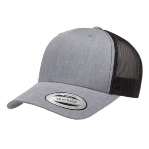ATC™ YUPOONG® YP CLASSICS® RETRO TRUCKER CAP - Heather/Black - OSFA