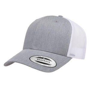 ATC™ YUPOONG® YP CLASSICS® RETRO TRUCKER CAP - Heather/White - OSFA