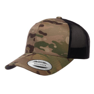 ATC™ YUPOONG® YP CLASSICS® RETRO TRUCKER CAP - Multicam®*/Black - OSFA