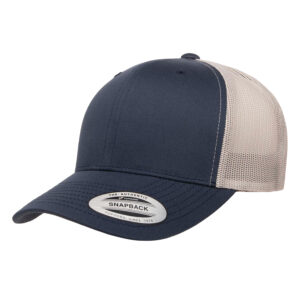 ATC™ YUPOONG® YP CLASSICS® RETRO TRUCKER CAP - Navy/Silver - OSFA