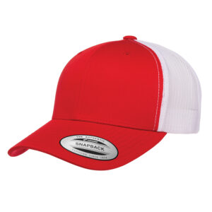 ATC™ YUPOONG® YP CLASSICS® RETRO TRUCKER CAP - Red/White - OSFA