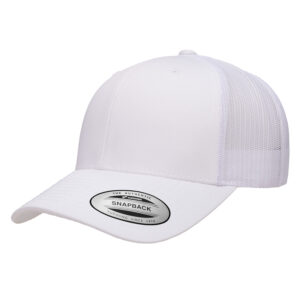 ATC™ YUPOONG® YP CLASSICS® RETRO TRUCKER CAP - White/White - OSFA