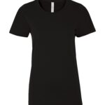 ATC™ EUROSPUN® RING SPUN LADIES' TEE - Black - L