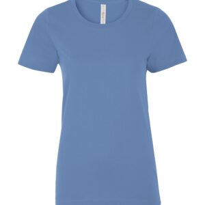 ATC™ EUROSPUN® RING SPUN LADIES' TEE - Carolina Blue - 2XL
