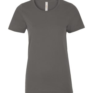 ATC™ EUROSPUN® RING SPUN LADIES' TEE - Coal Grey - 2XL