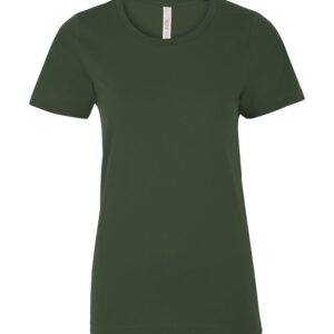 ATC™ EUROSPUN® RING SPUN LADIES' TEE - Forest Green - S