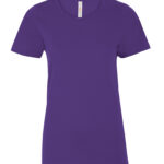 ATC™ EUROSPUN® RING SPUN LADIES' TEE - Purple - L