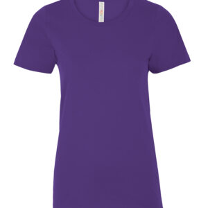 ATC™ EUROSPUN® RING SPUN LADIES' TEE - Purple - 2XL