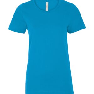 ATC™ EUROSPUN® RING SPUN LADIES' TEE - Sapphire - 2XL