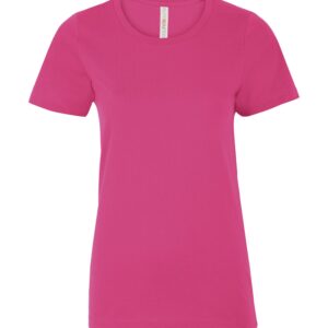 ATC™ EUROSPUN® RING SPUN LADIES' TEE - Wild Raspberry - 2XL