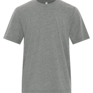 ATC™ EUROSPUN® RING SPUN YOUTH TEE - Deep Heather** - L