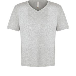 ATC™ EUROSPUN® RING SPUN V-NECK TEE - Athletic Grey* - 2XL