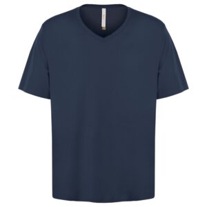 ATC™ EUROSPUN® RING SPUN V-NECK TEE - True Navy - 2XL
