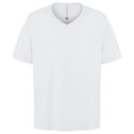 ATC™ EUROSPUN® RING SPUN V-NECK TEE - White - 3XL