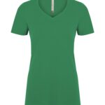 ATC™ EUROSPUN® RING SPUN V-NECK LADIES' TEE - Kelly Green - XS