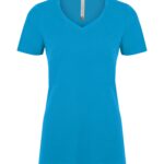 ATC™ EUROSPUN® RING SPUN V-NECK LADIES' TEE - Sapphire - XS
