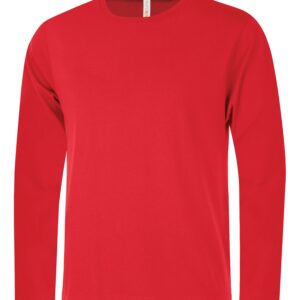 ATC™ EUROSPUN® RING SPUN LONG SLEEVE TEE - True Red - 2XL