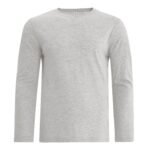 ATC™ EUROSPUN® RING SPUN LONG SLEEVE TEE - Athletic Grey* - XL