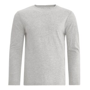 ATC™ EUROSPUN® RING SPUN LONG SLEEVE TEE - Athletic Grey* - 2XL